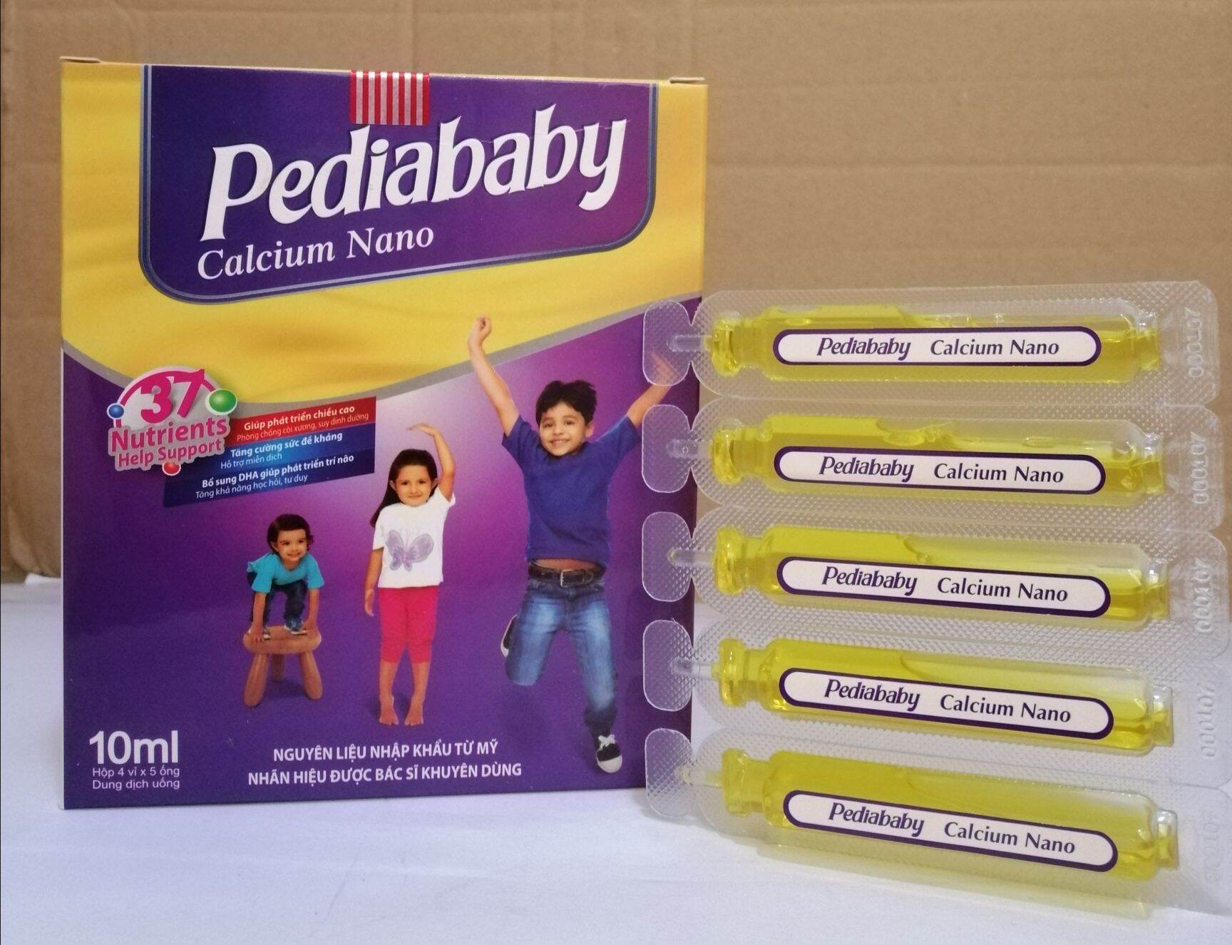 Pediababy bổ sung canxi cho cơ thể