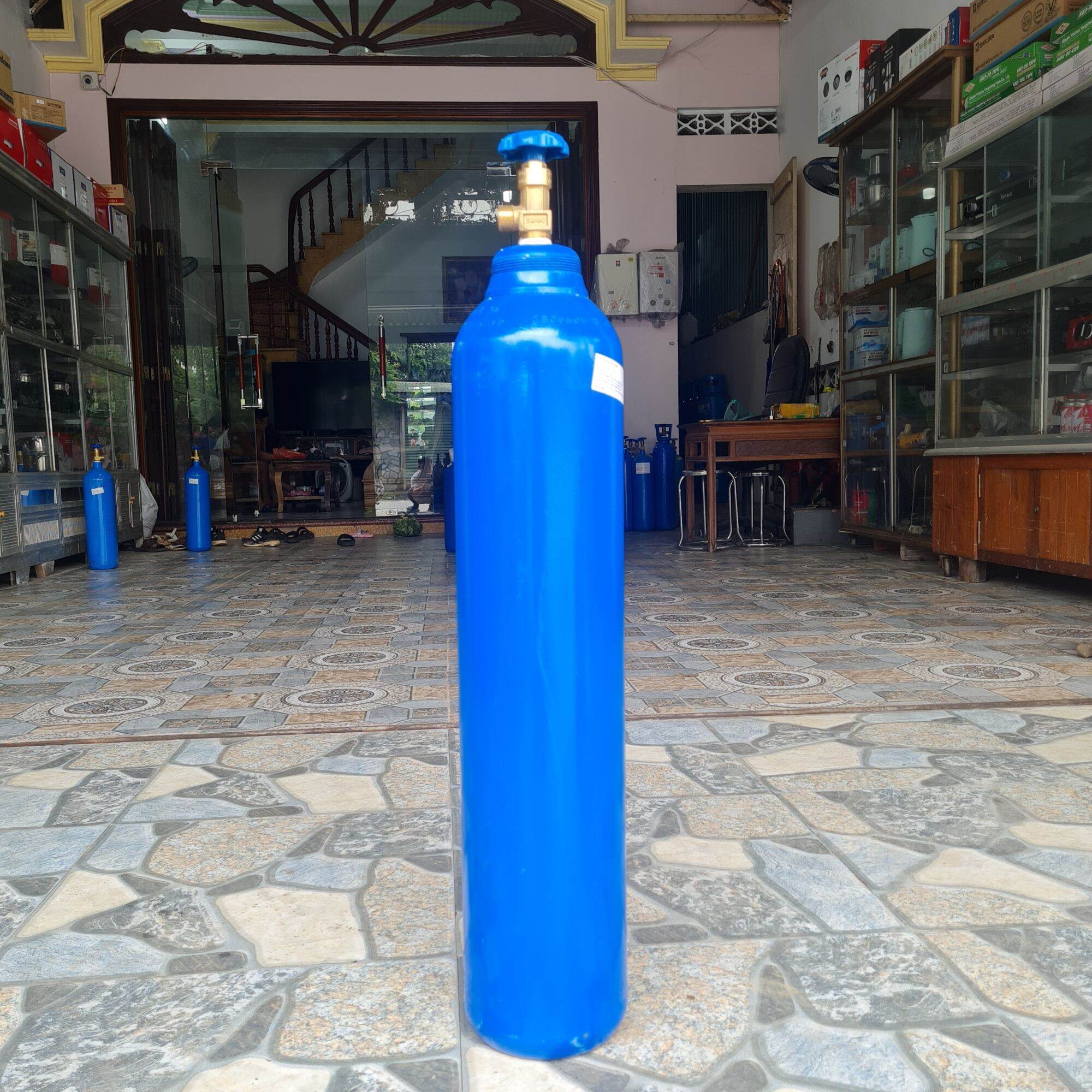 10 Liter Oxygen Gas Tank for Welding and Cutting Stone with Air Cutting Technology