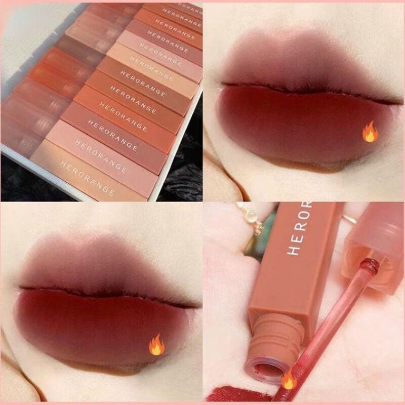 Son kem herorange thân vuông chính hãng nội địa