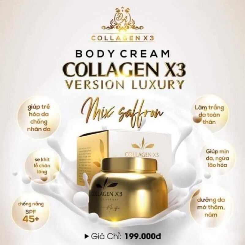 KEM BODY COLLAGEN X3 LUXURY CREAM