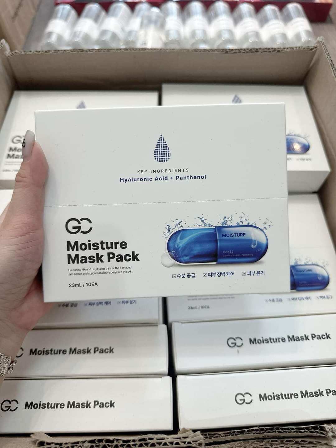 Mặt Nạ GC Moisture Mask Pack Giúp Cấp Ẩm Làm Dịu Da