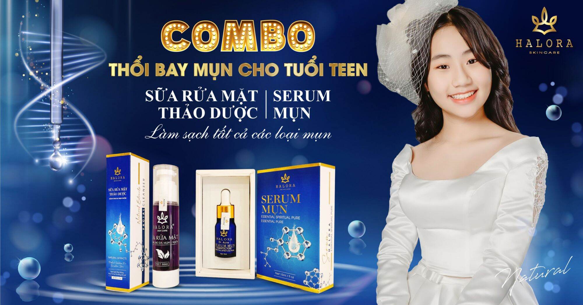 Serum mụn Halora