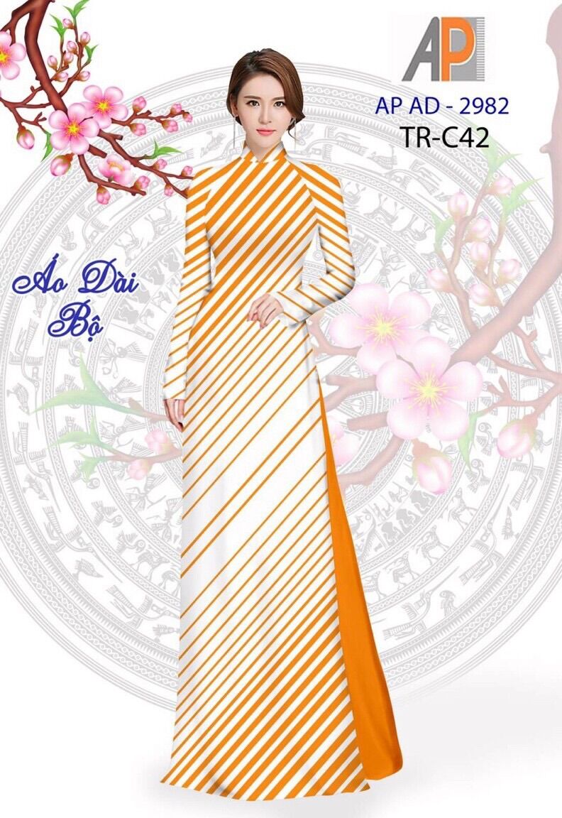 Vải áo dài kẻ sọc