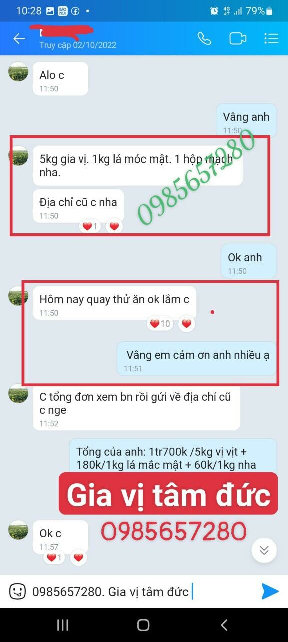combo gia vị quay nướng Heo ,Gà ,Vịt