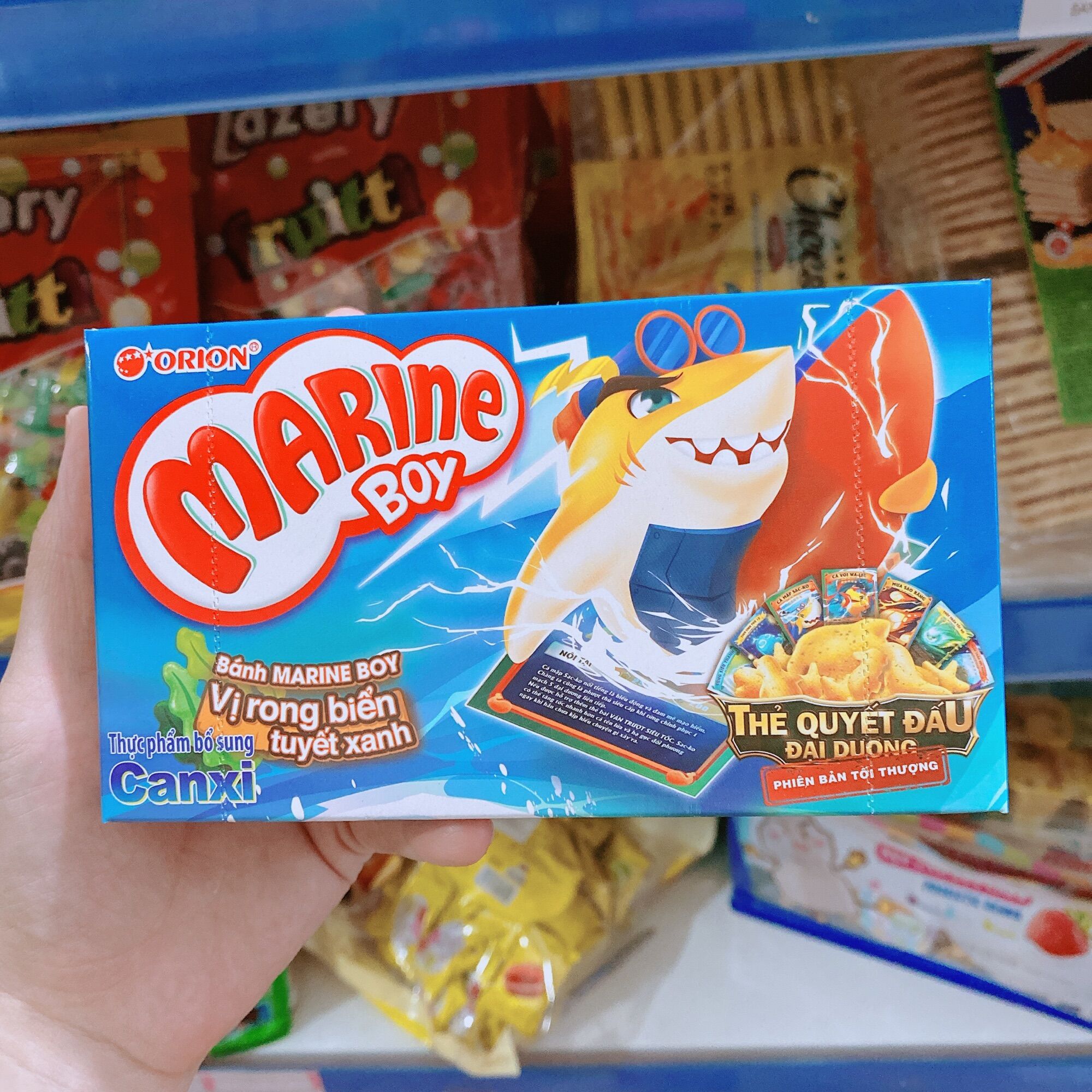 Bánh cá marine boy đủ vị 35g