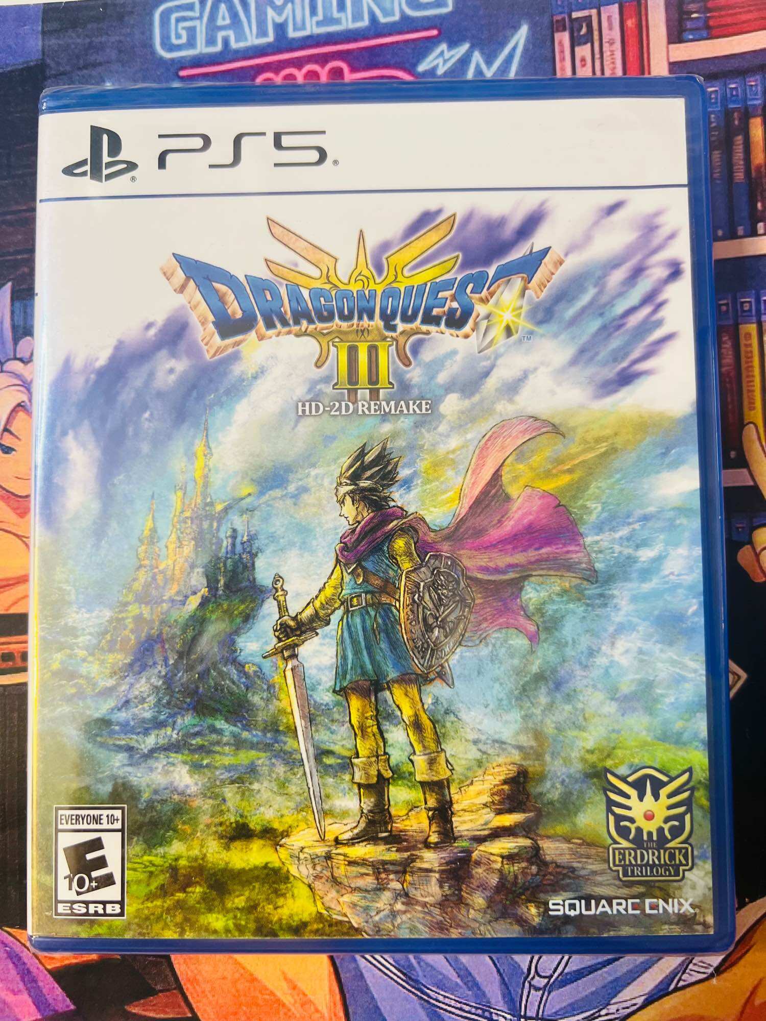 Đĩa Game PS5 - Dragon Quest III HD-2D Remake