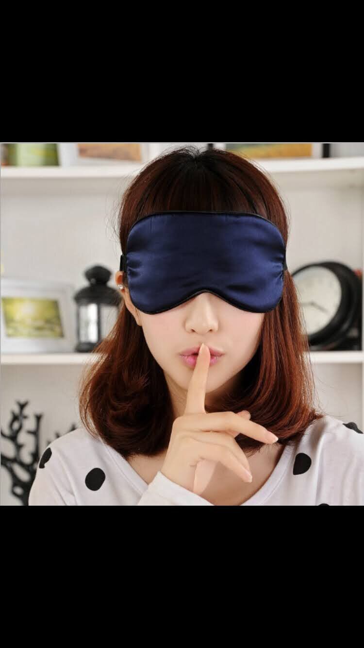 Bịt mắt ngủ tơ tằm cao cấp