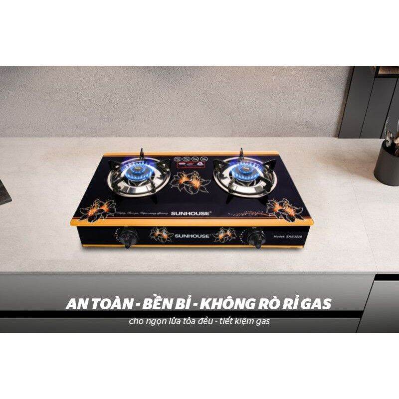 Bếp Gas Dương Kính SUNHOUSE SHB3226