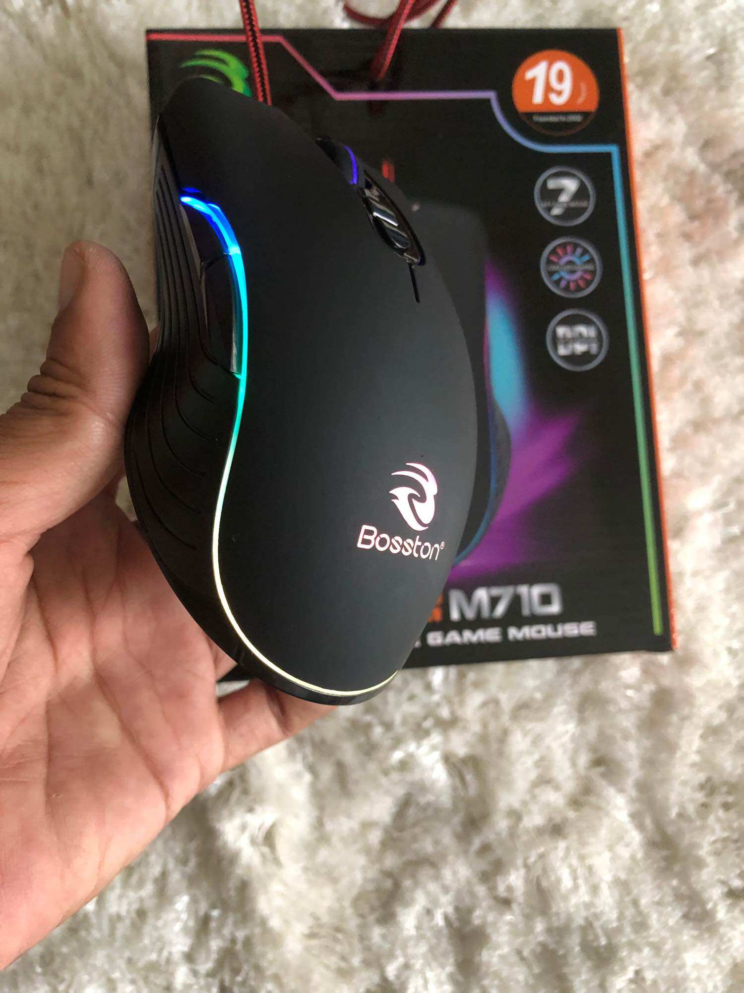 Chuột Bosston Gaming M710 chuyên game cao cấp