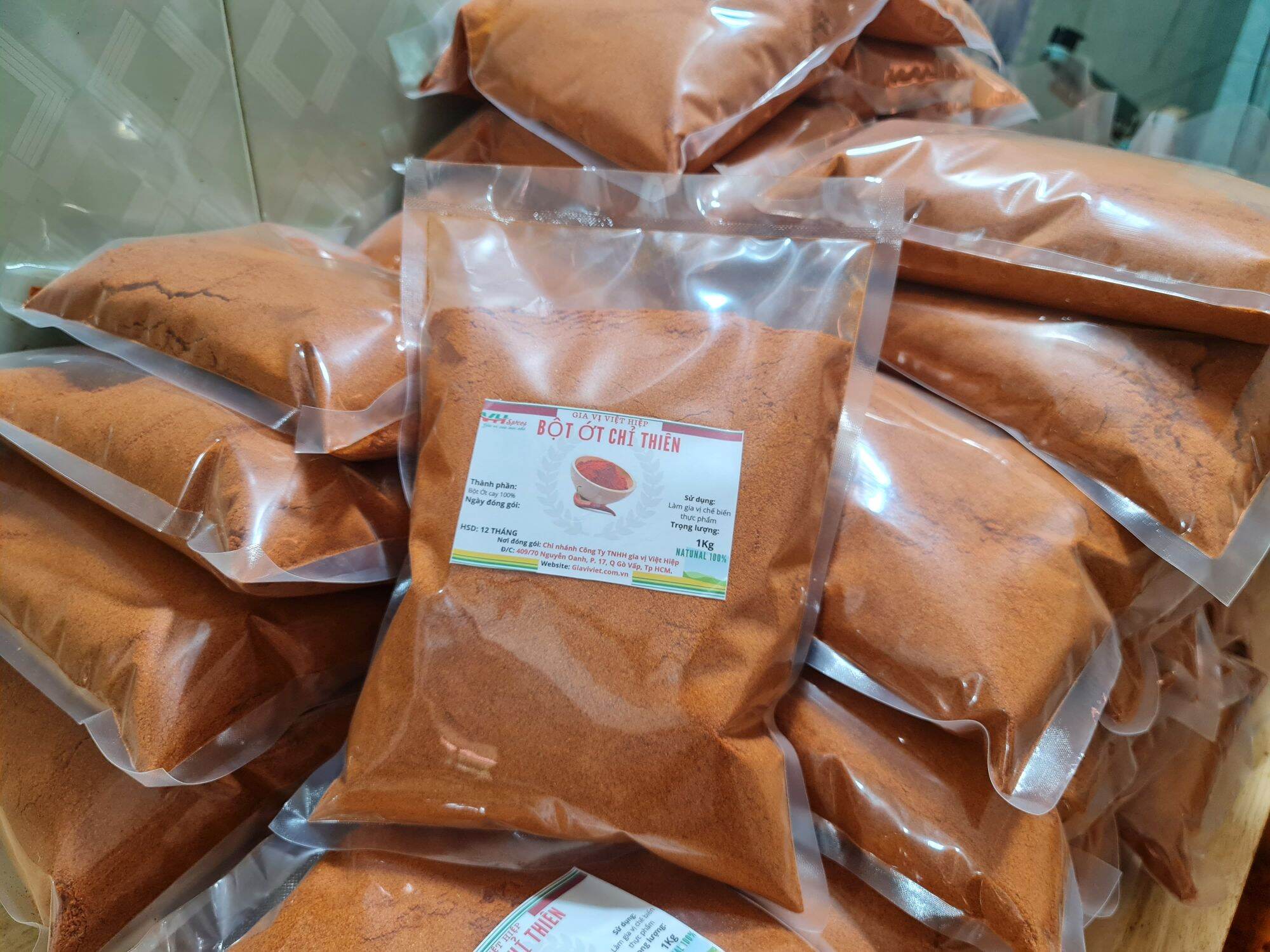 Bột ớt chỉ thiên 1kg