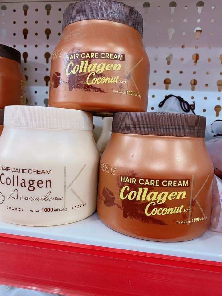 Hấp dầu lạnh, ủ tóc siêu mượt COLAGENL 1000ml