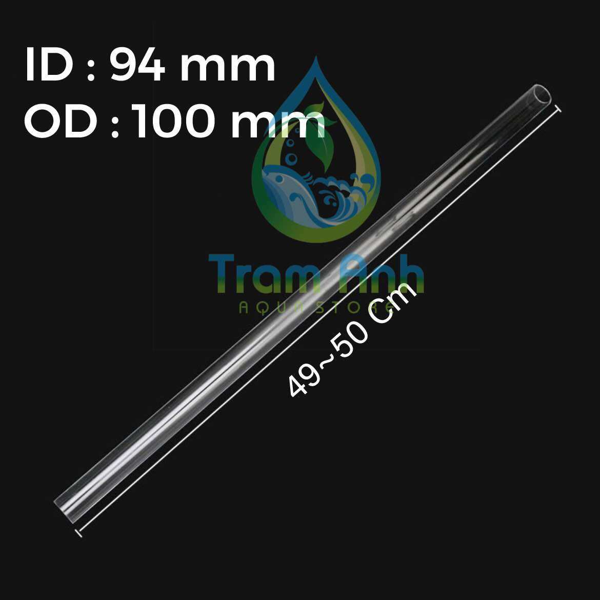 (50cm)Ống Acrylic Phi lớn 60-90-100-110