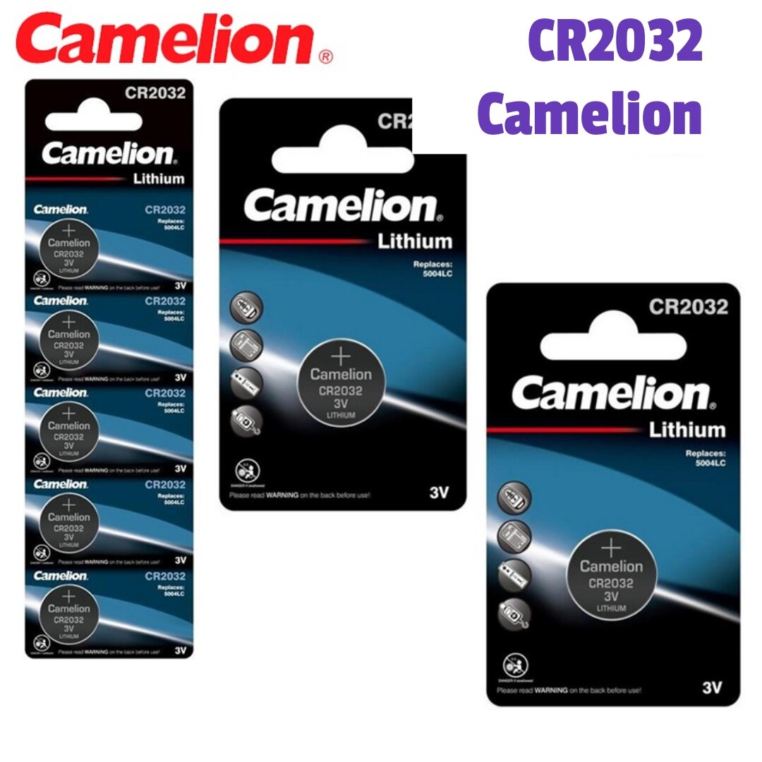 Pin cmos cr2032 / dl2032 / 5004lc / e-cr2032
thương hiệu camelion đức 🇩🇪