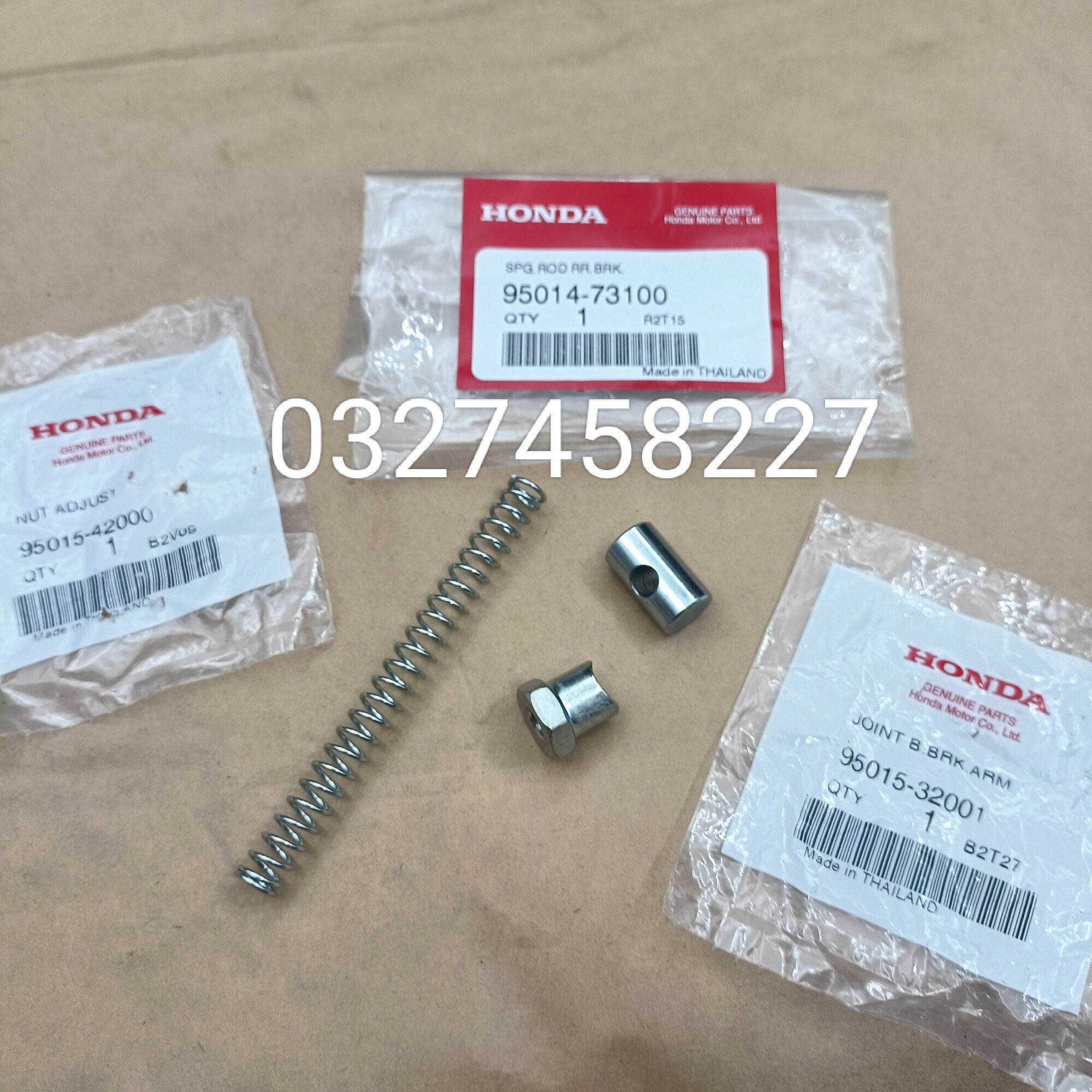 Bộ 3 ốc lò xo đũa thắng, phanh xe dream, wave.... zin honda thái