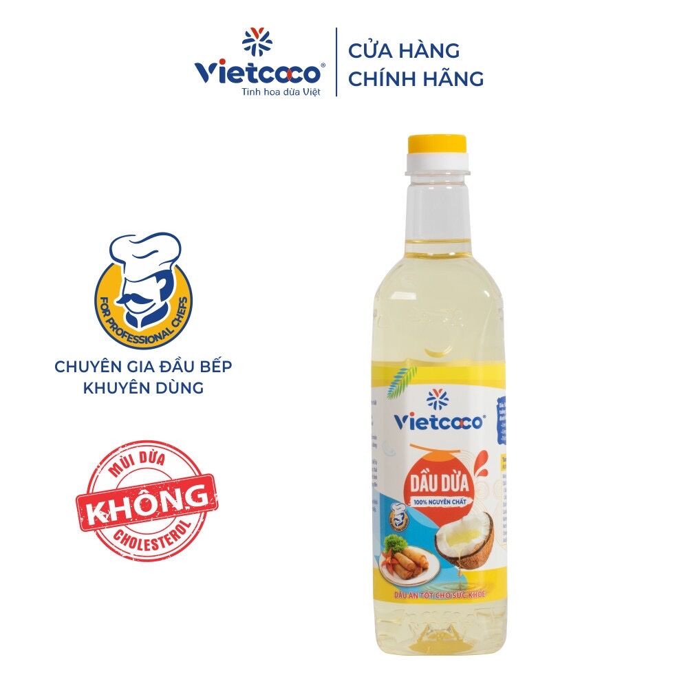 Dầu ăn dừa vietcoco 1l