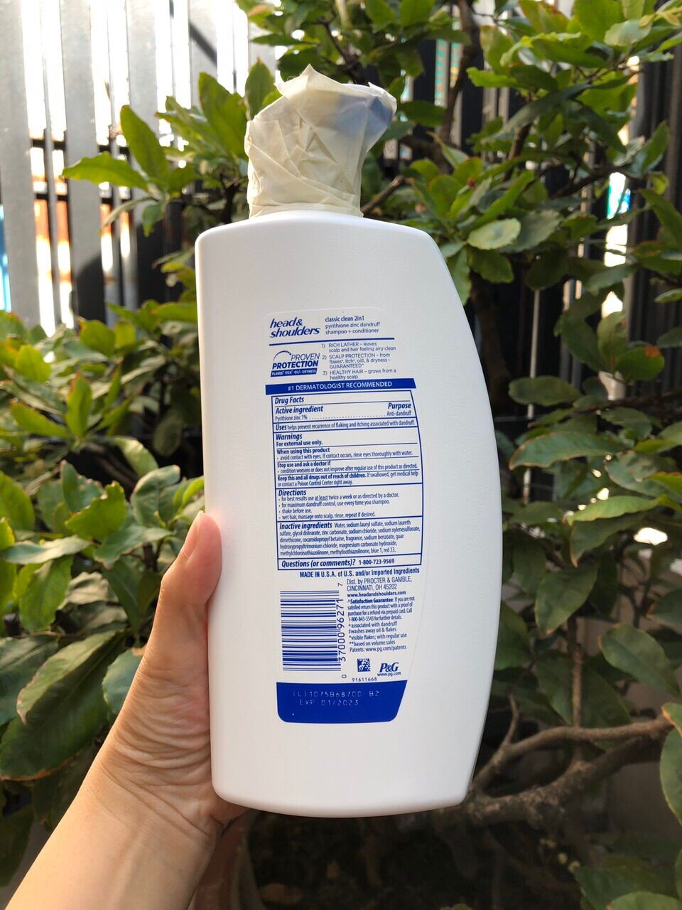 Dầu gội Head&Shoulder Classic Clean - hàng Mỹ, 950ml