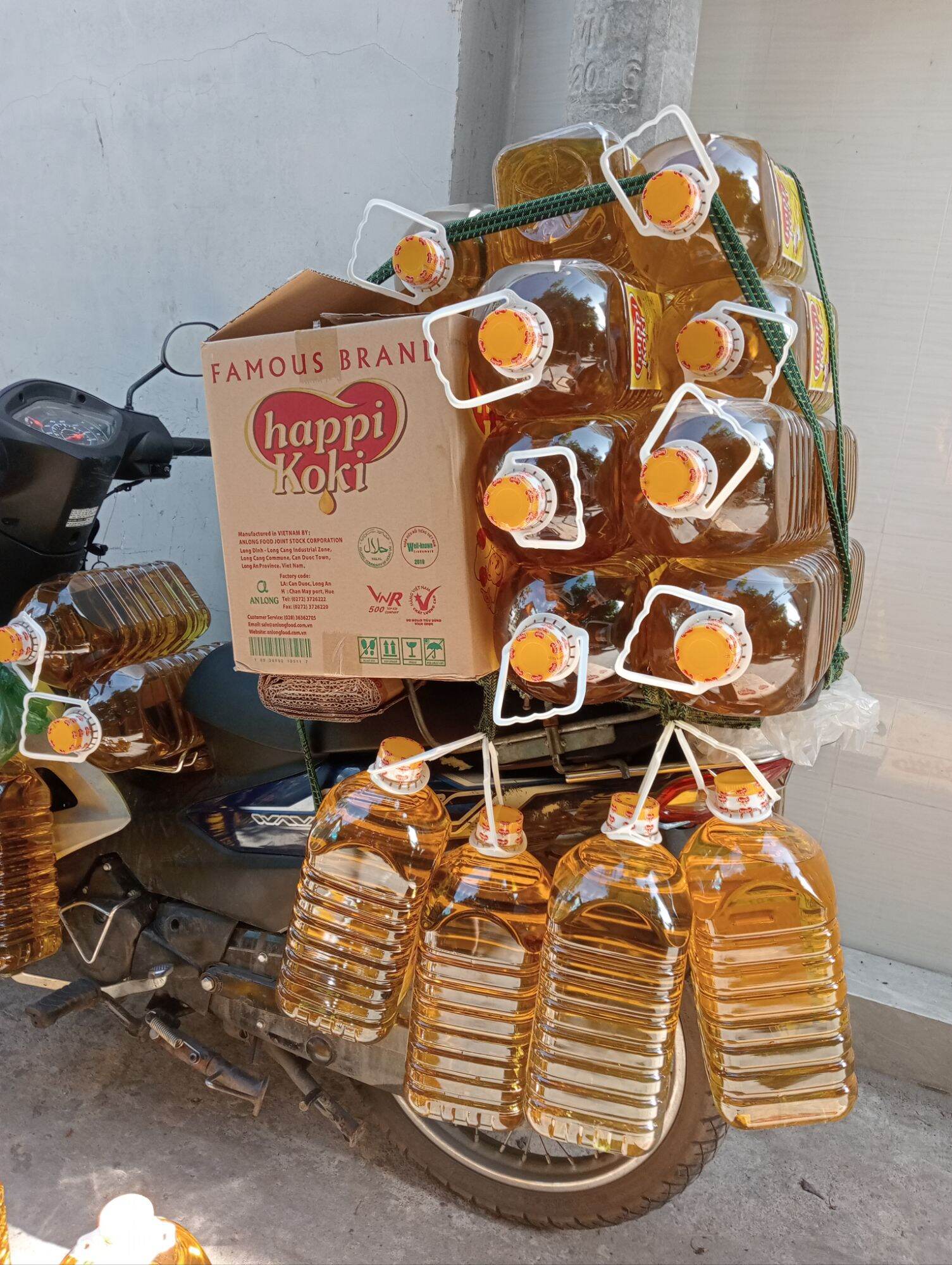 Dầu ăn happi Koki can 5 lít