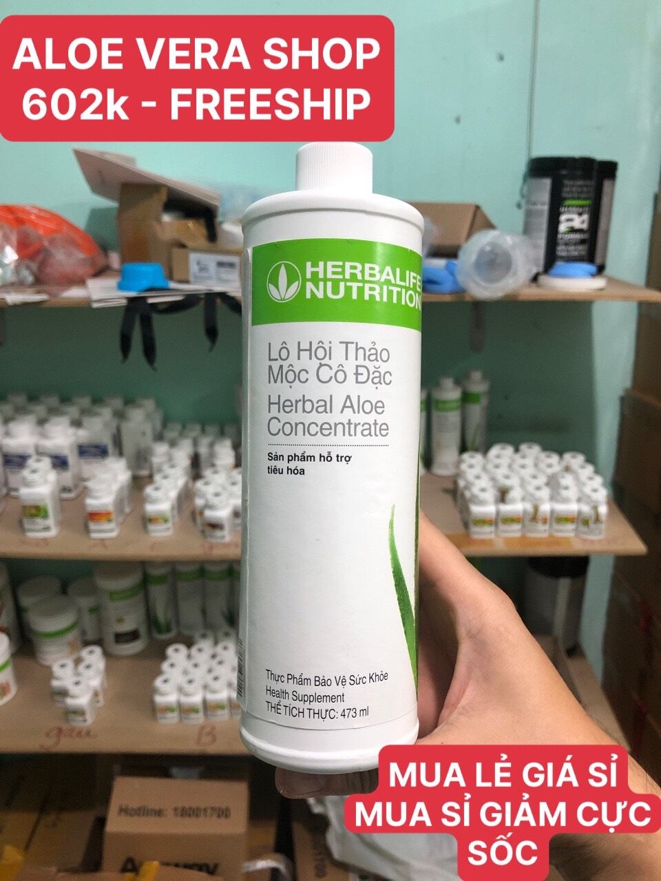 Nước lô hội thảo mộc cô đặc hương nha đam h.b.l