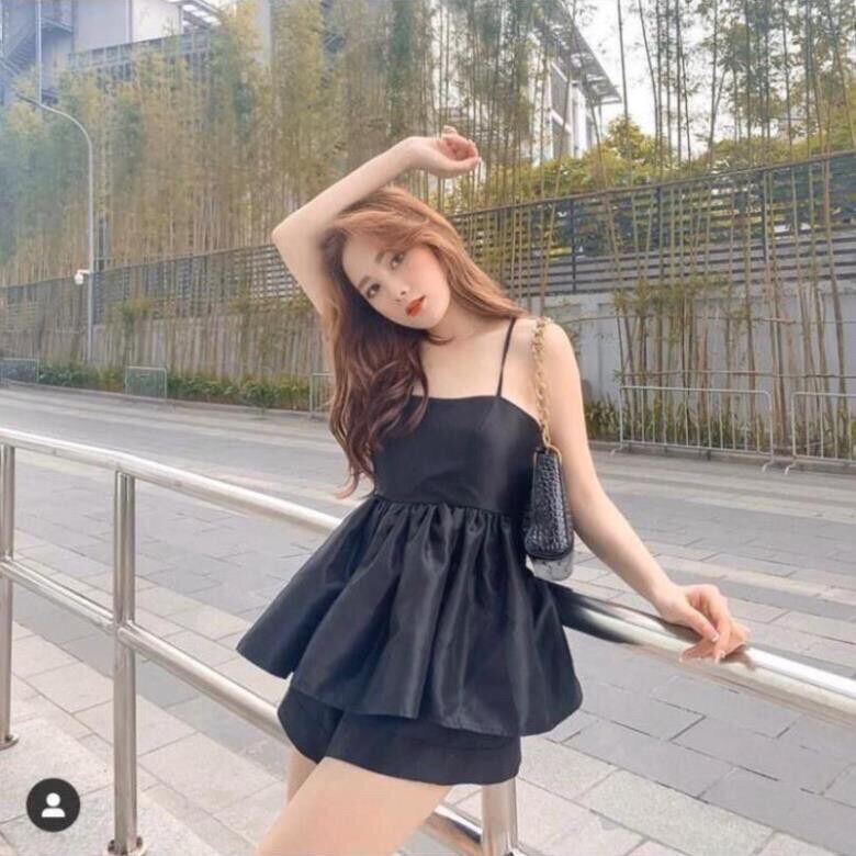 Sét 2 dây cúp ngực hở lưng sang chảnh