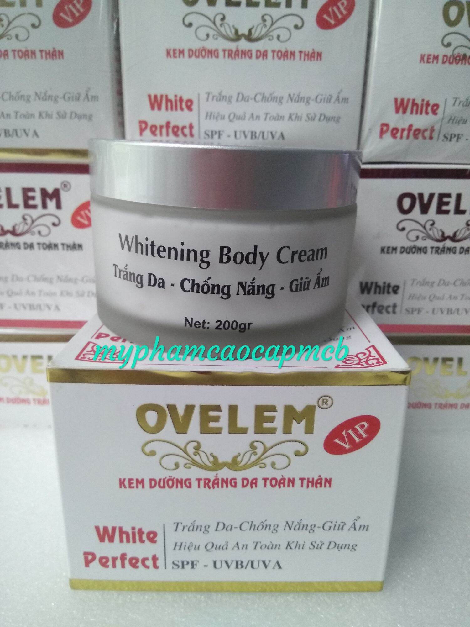 Kem Body Trắng Da Ovelem 200G