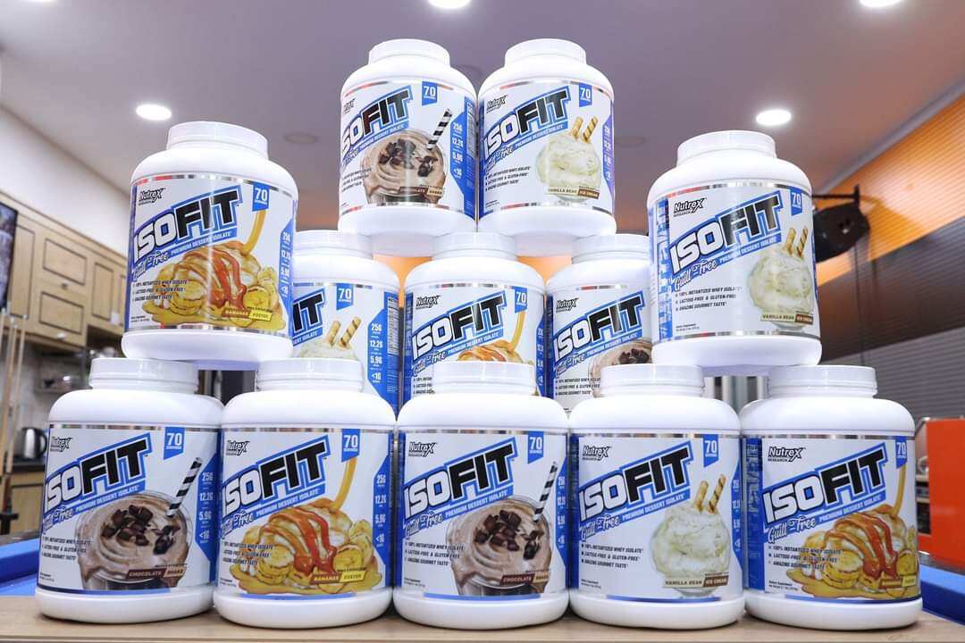 Nutrex ISOFIT - Whey Protein tinh khiết đẳng cấp nhất cho gymer