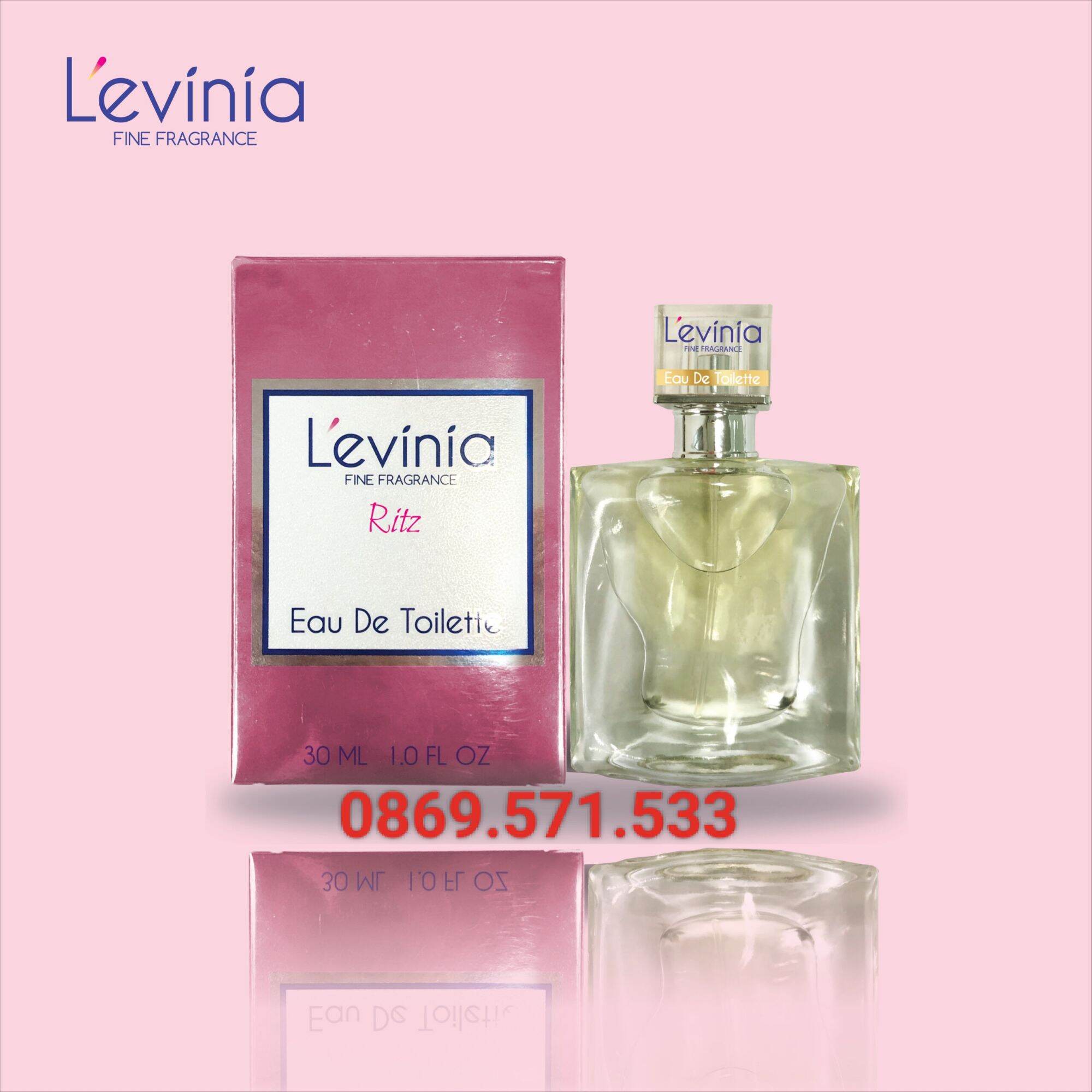 Nước hoa 30ml l'evinia levinia hồng Ritz