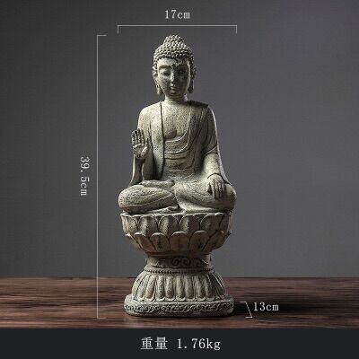 Tượng Phật để bàn trà, phối lũa, tiểu cảnh, deco thuỷ sinh,...