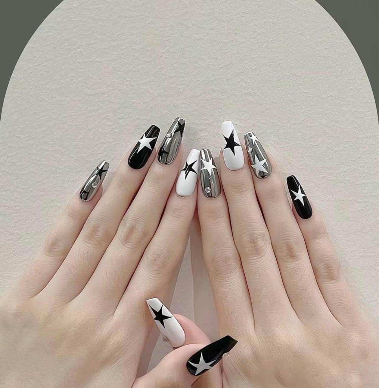 1 miếng sticker dán móng tay siêu xinh