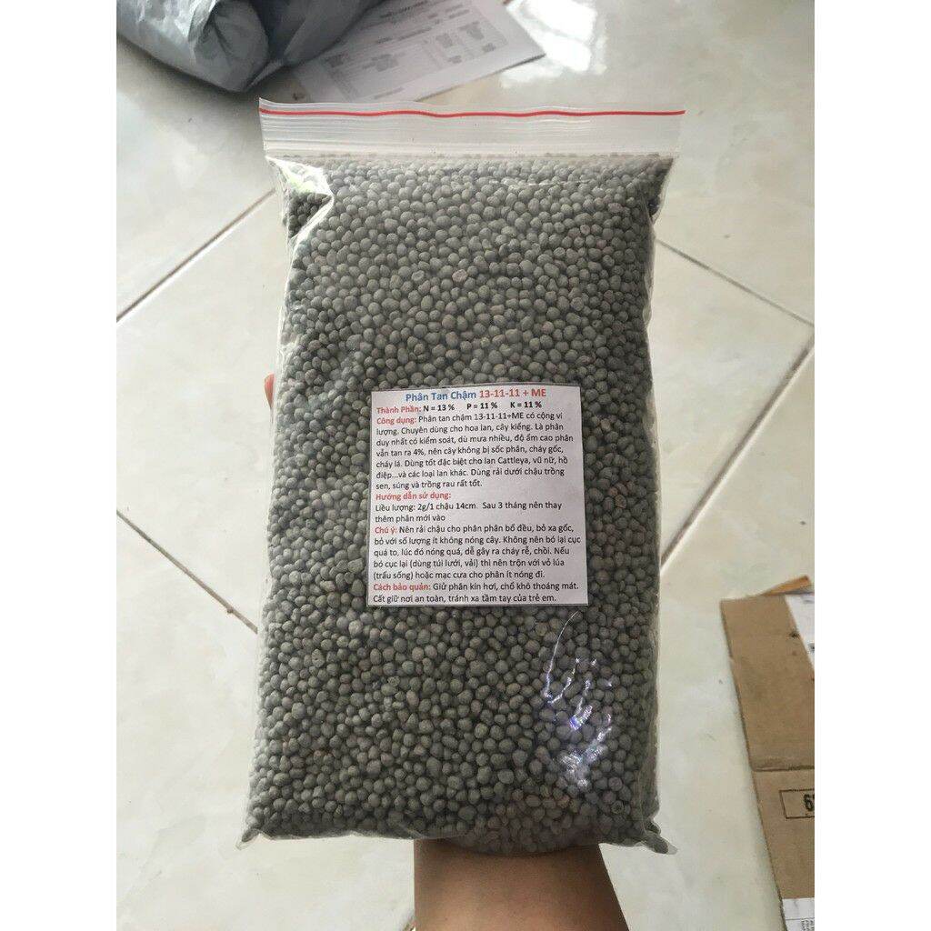 (Gói 100gram) Phân chì tan chậm Nhật Bản 13-11-11+ ME vi lượng