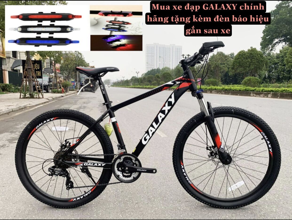 Mua Xe đạp thể thao Galaxy ML200 tặng kèm chắn bùn + bình nước.