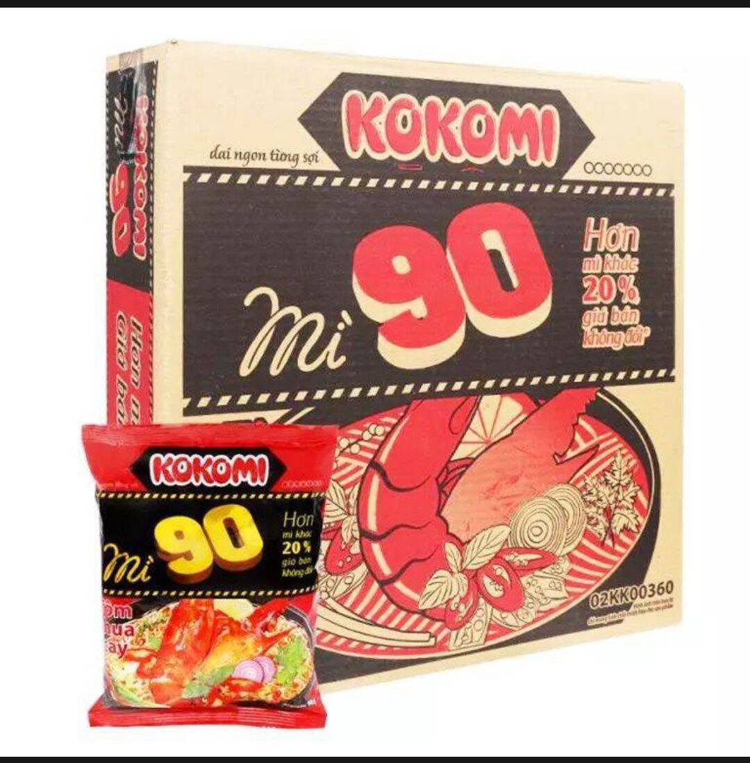 Thùng mì kokomi -65g/ 25gói