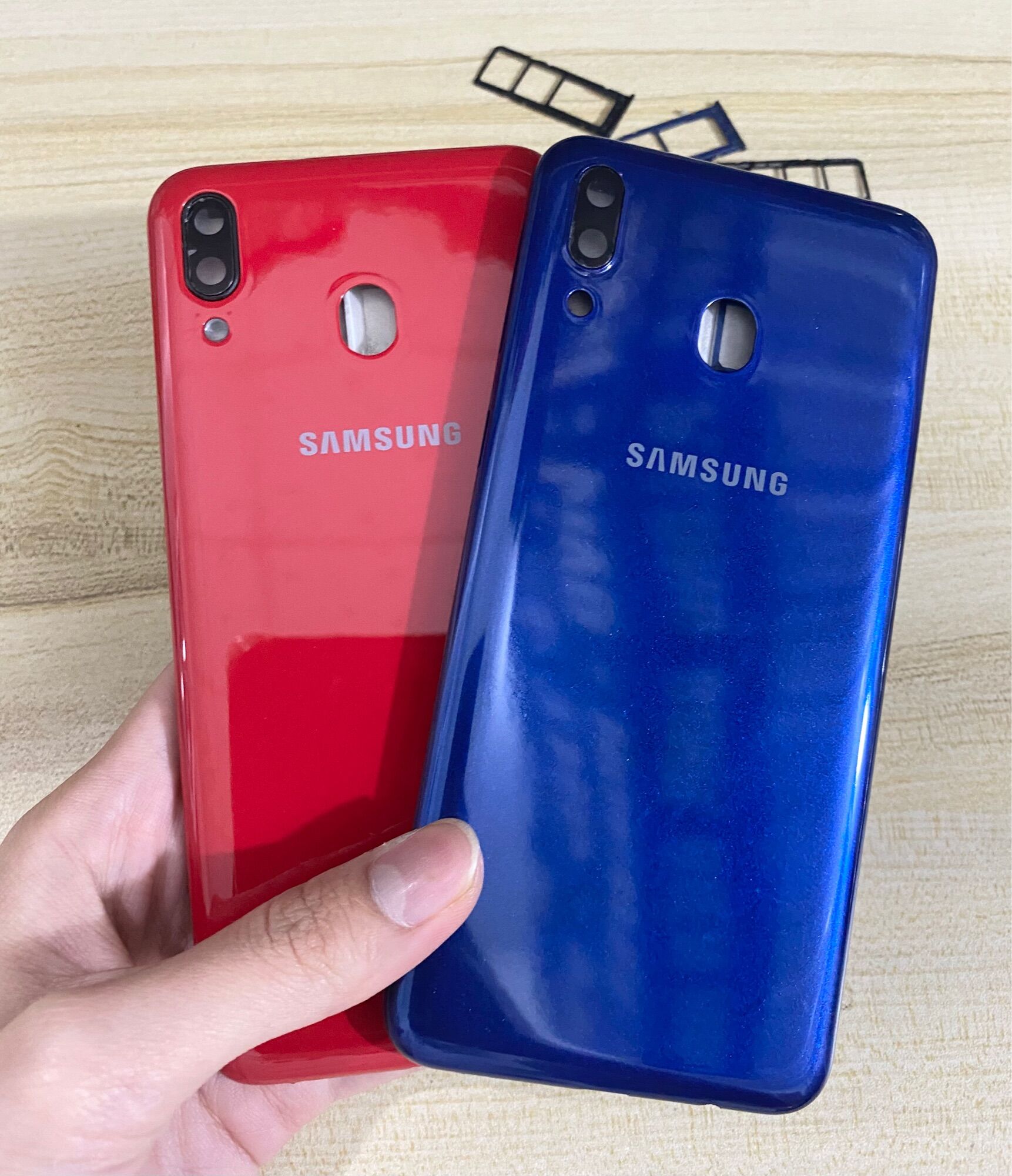 Bộ Vỏ Sườn SAMSUNG M20 Zin Hàng Cao Cấp.