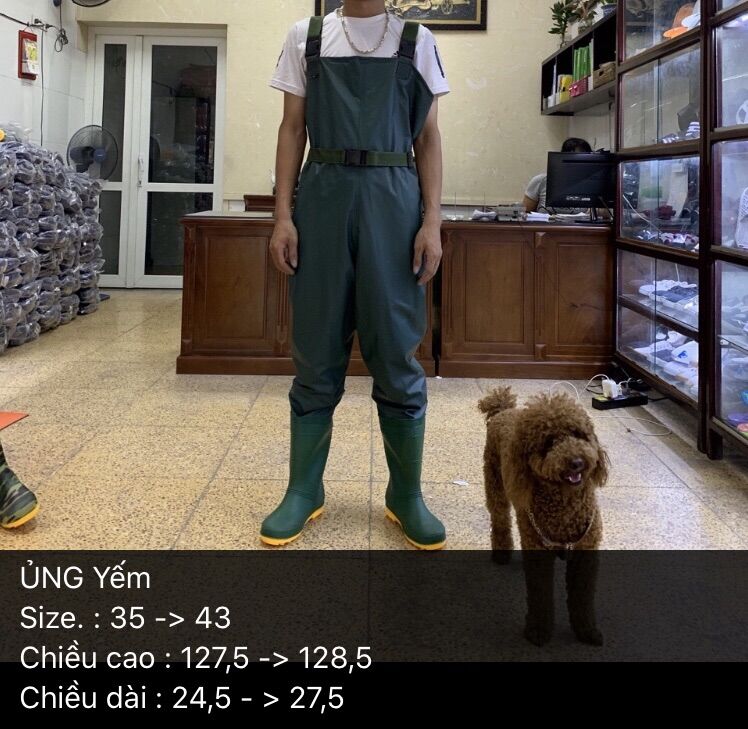 Ủng yếm 2 da