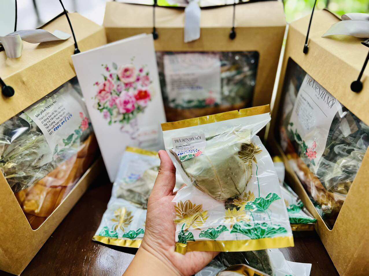 Trà Búp Sen Hồ Tây (Trà Tiền Minh hảo hạng)
