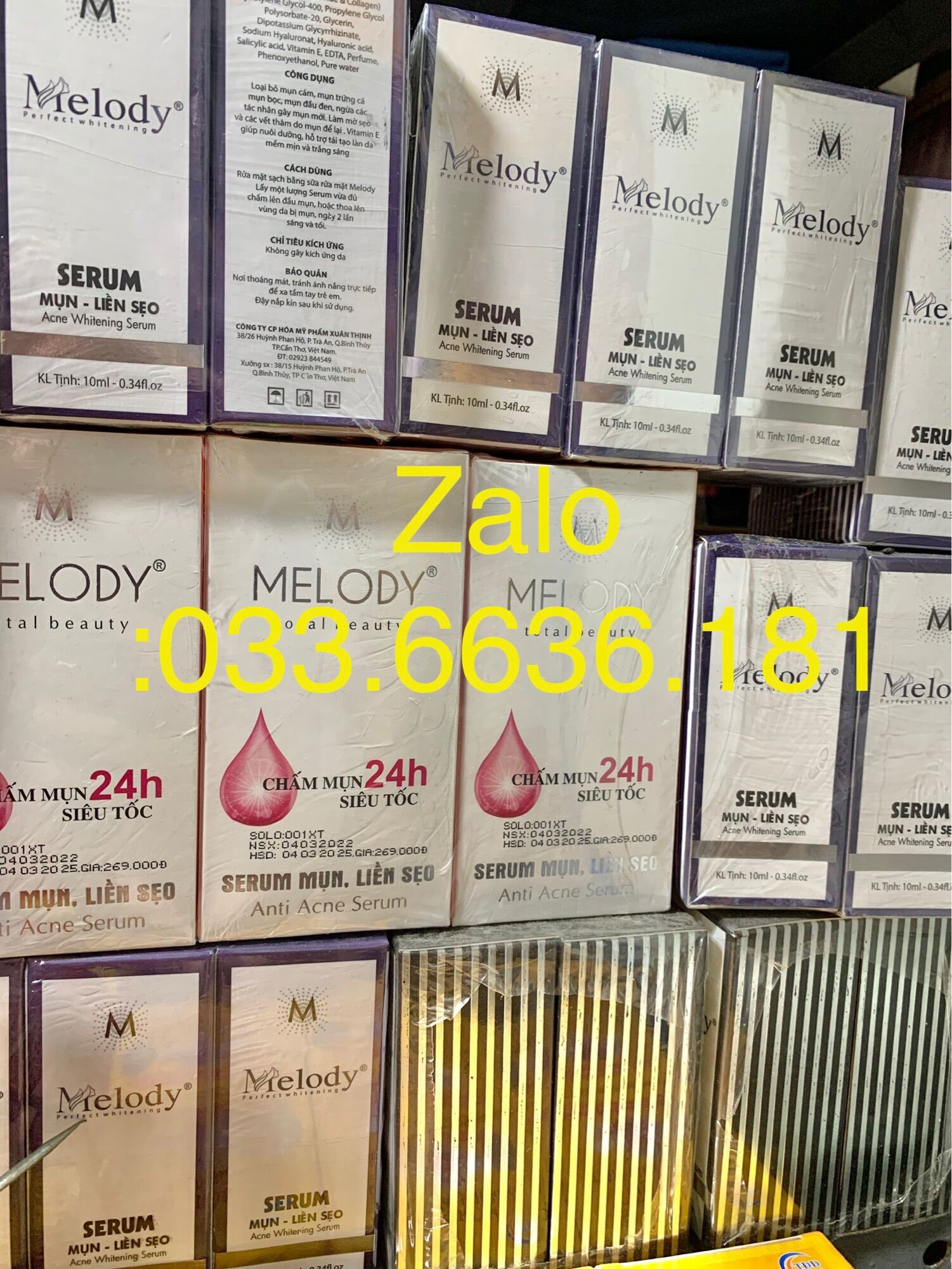 Serum melody hết Nám 10ml (chính hãng -giá sỉ)