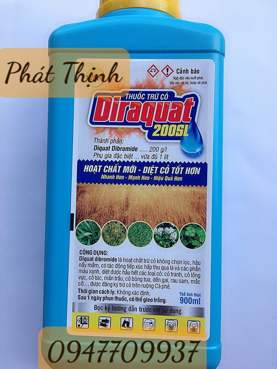 DIỆT TRỪ CỎ SINH HỌC CHÁY TẬN GỐC DIỆT TẤT CẢ LOẠI CỎ MỌC TRÊN CẠN TRONG VƯỜN KHÔNG HẠI ĐẤT CHAI 900ml