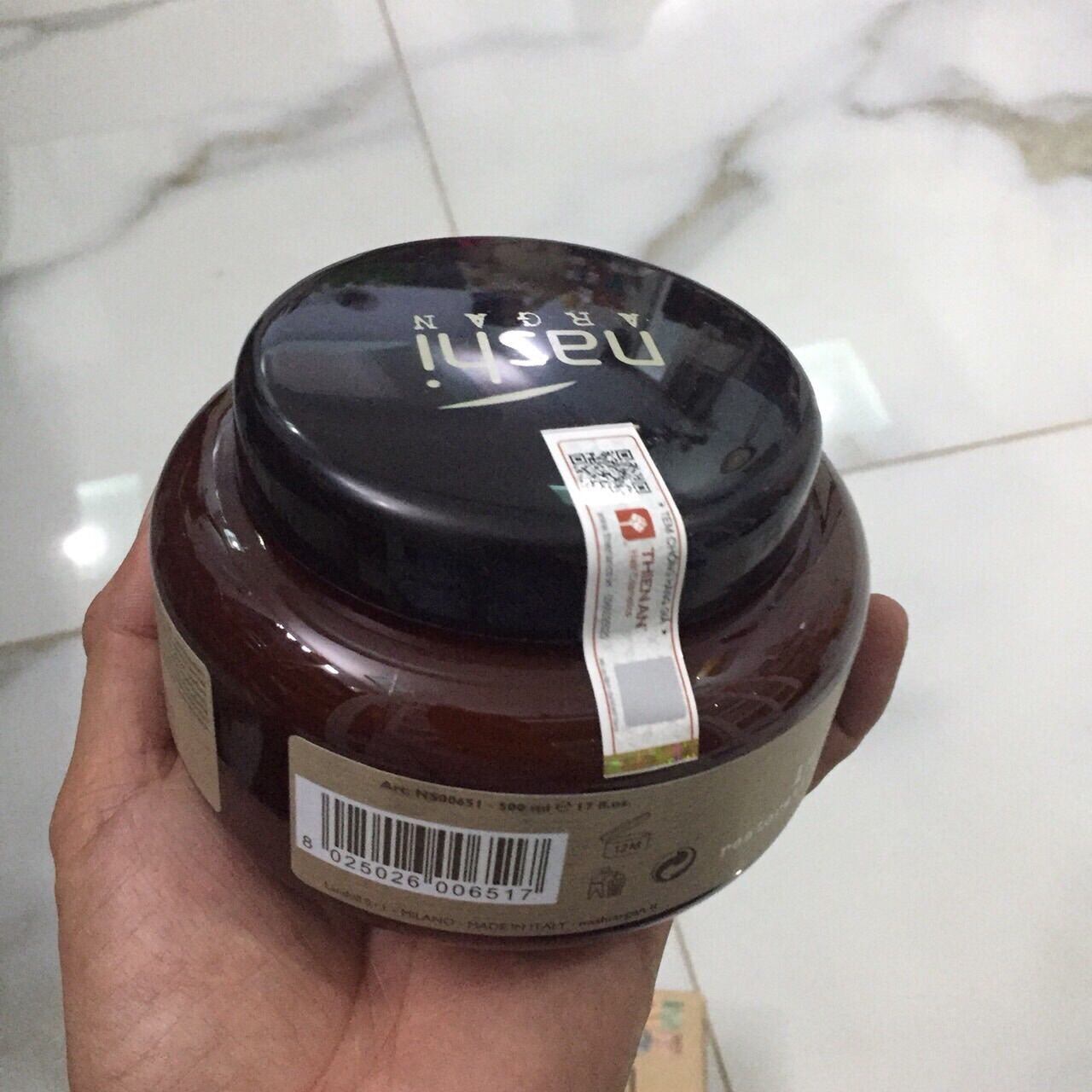 [HCM]Dầu hấp Nashi Argan Deep Infusion – Restorative Hydrating mask 500ml