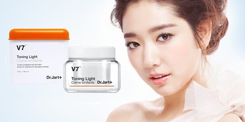 Kem dưỡng trắng da dr jart v7 toning light 50ml chính hãng hàn quốc