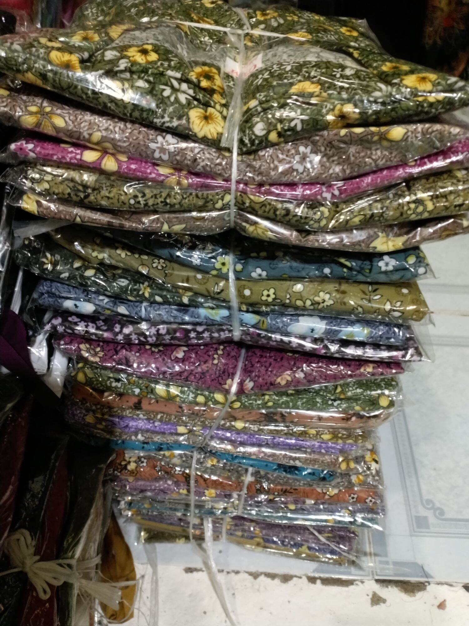 Đồ bộ bà già tay ngắn vải siu lụa