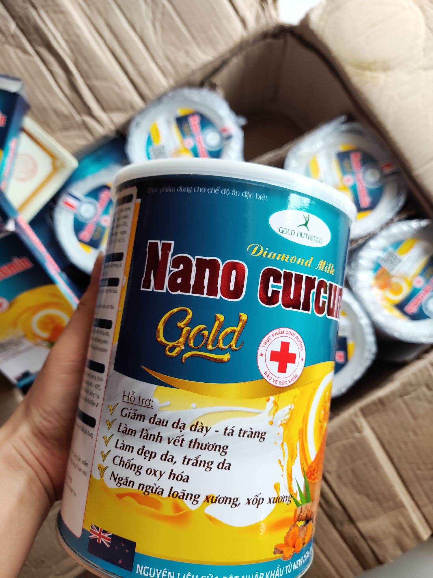 sữa nghệ nano cuurrumin  gold