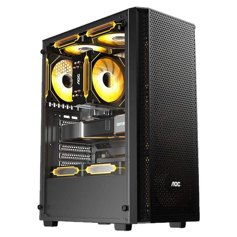 AOC | Compact High-Attractiveness Gaming & Office MATX Chassis Giá 772,000 Đồng*Miễn phí vận chuyển