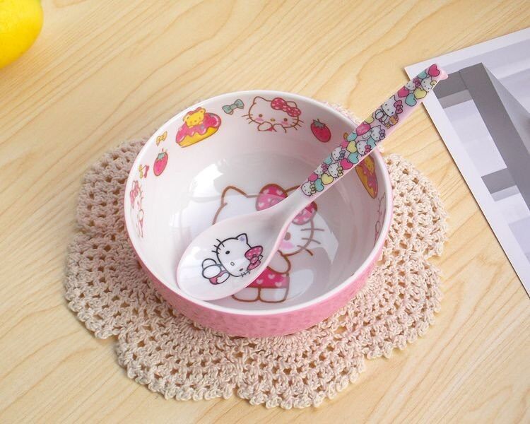 Tô chén Hello Kitty