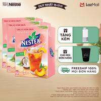 [ƯU ĐÃI THÁNG 11] Combo 3 Hộp Trà NESTEA vị Hoa Quả Hộp 12 gói x 12 g