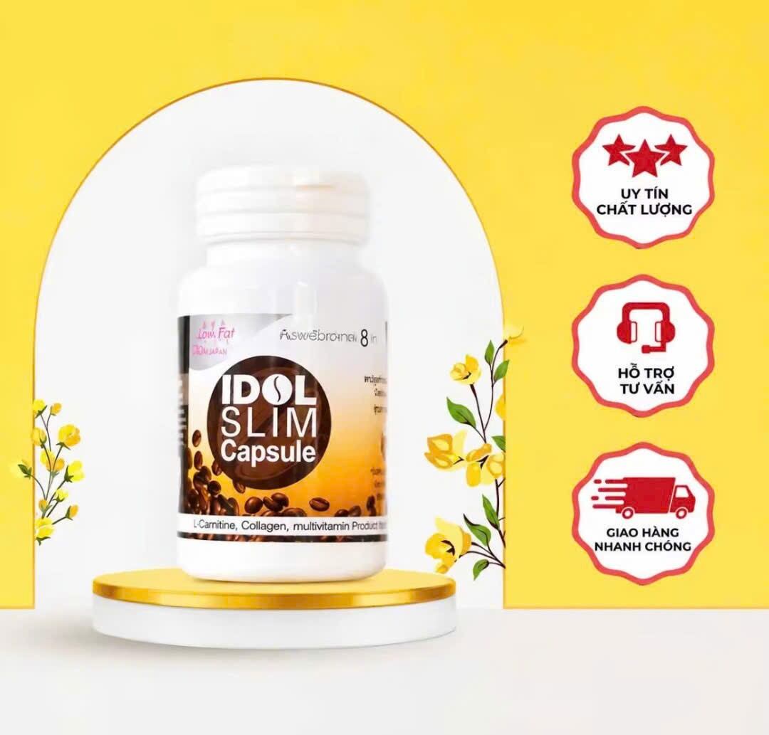 (Rẻ Vô Địch)Cà Phê Viên Idol Capsule Thái Lan Lọ 15 Viên – Dạng Viên Tiện Lợi, Dễ Mang Theo
