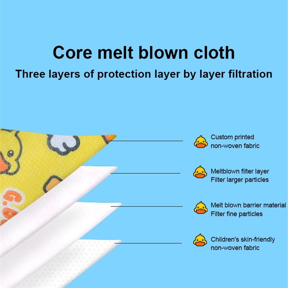 Khẩu trang 3D Bé hình B-Duck (Phiên bản đặc biệt)