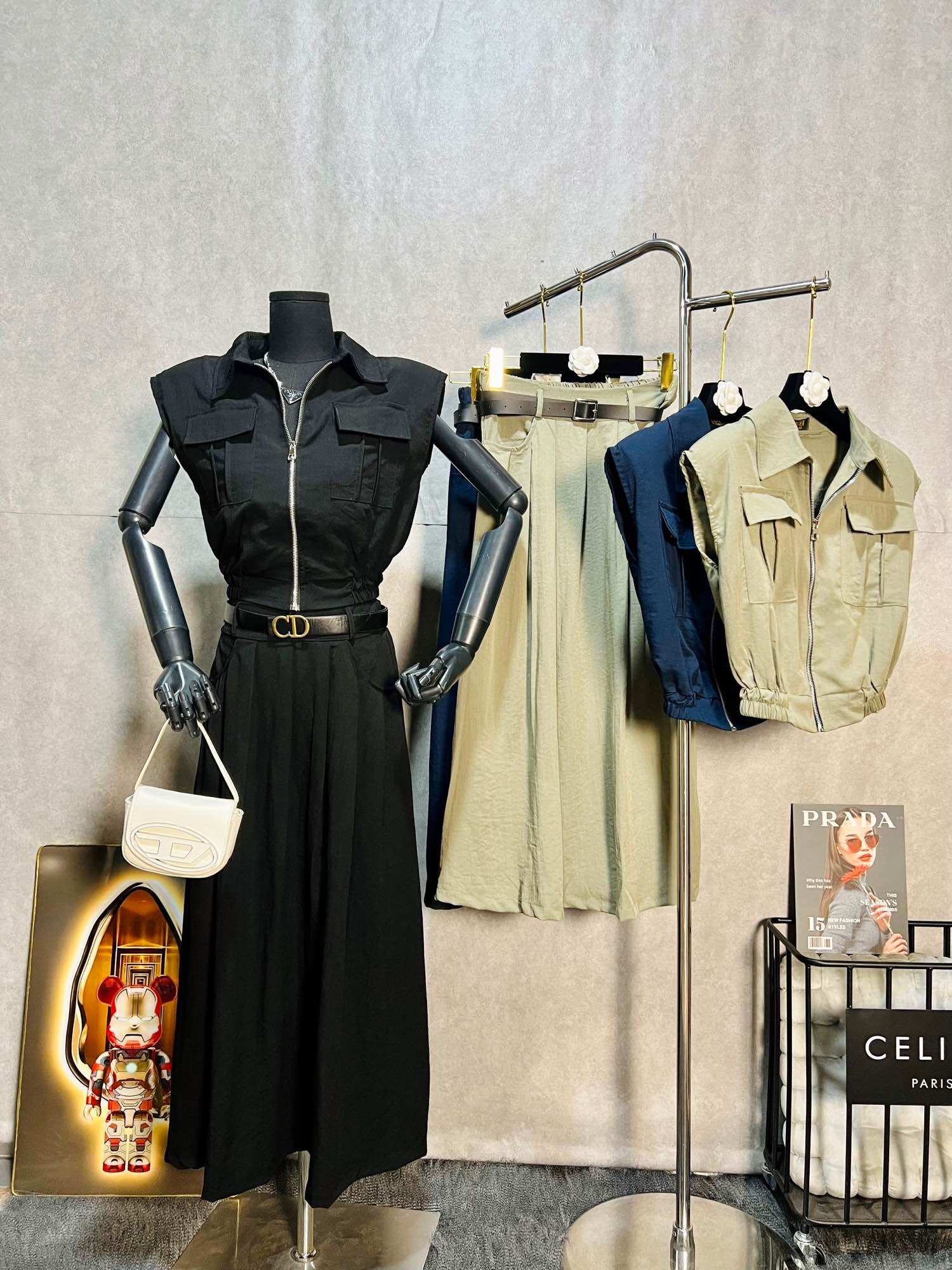 Set chân váy túi hộp Hot Trend