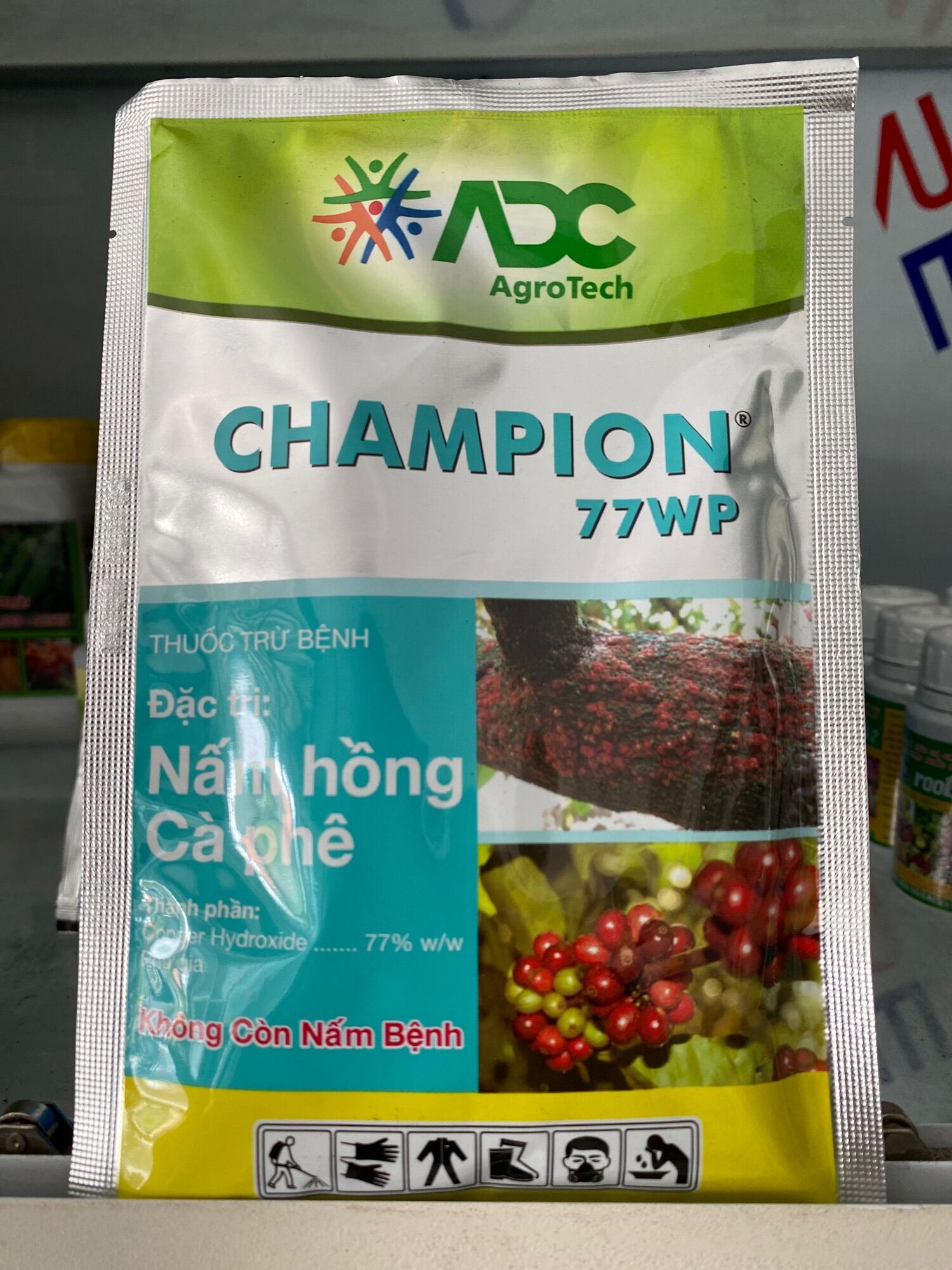 Champion 77WP Thuốc phòng và trị Thán Thư, Nấm Hồng hại cây trồng