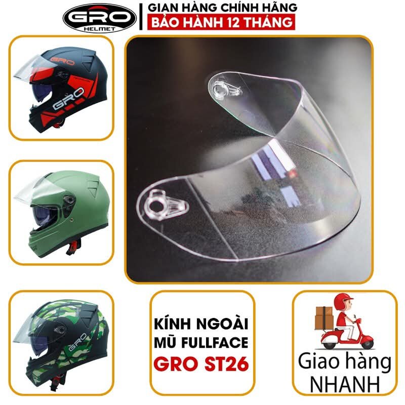 Gro Flip-Up Helmet Glasses with 2 Lenses