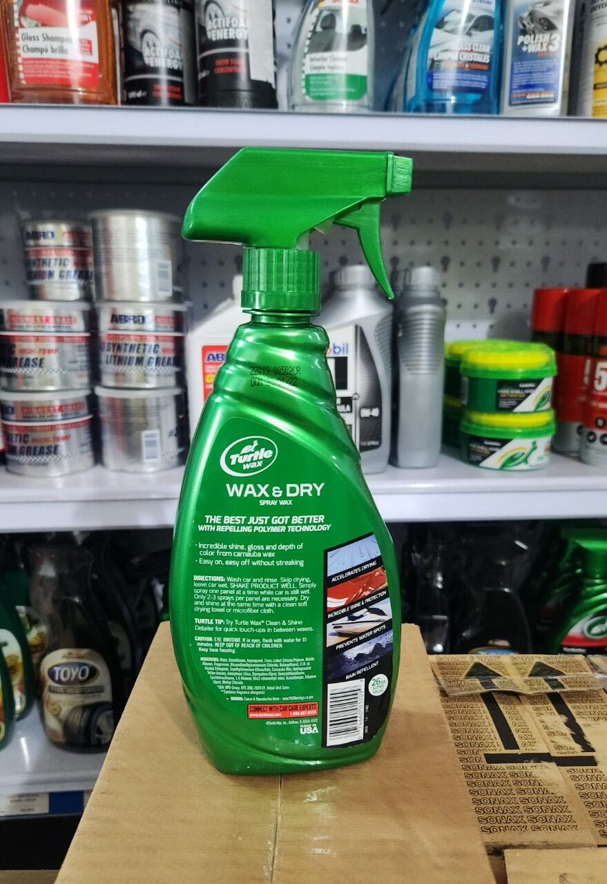 Chai xịt bóng sơn nhanh Turtle Wax Express Shine