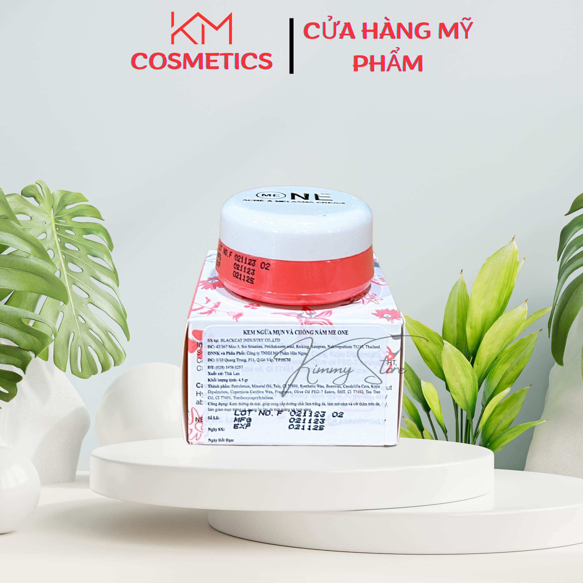 [HCM]Lẻ hộp 4.5g Kem trắng da Meone Thái Lan